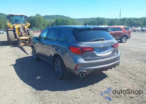 2019 Acura Mdx Tech A-Spec Pkgs из США, поврежденный, VIN 5J8YD4H08KL021622